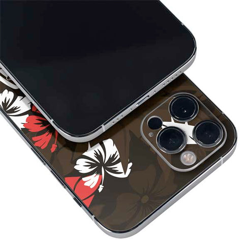NFL Cleveland Browns Tropical Print iPhone 12 Pro Skin